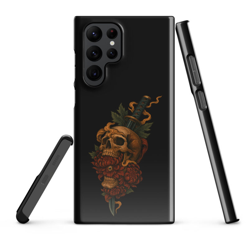 Schädel & Klinge - Das Auge der Vergänglichkeit Snapcase Samsung®-Hülle – Accessoires – klamottn.de