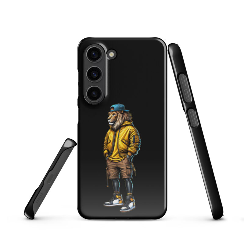 Löwe im Streetwear-Style Snapcase Samsung®-Hülle – Accessoires – klamottn.de