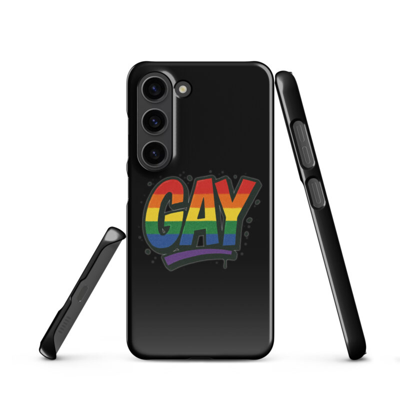 Gay Graffiti Pride Snapcase Samsung®-Hülle – Accessoires – klamottn.de
