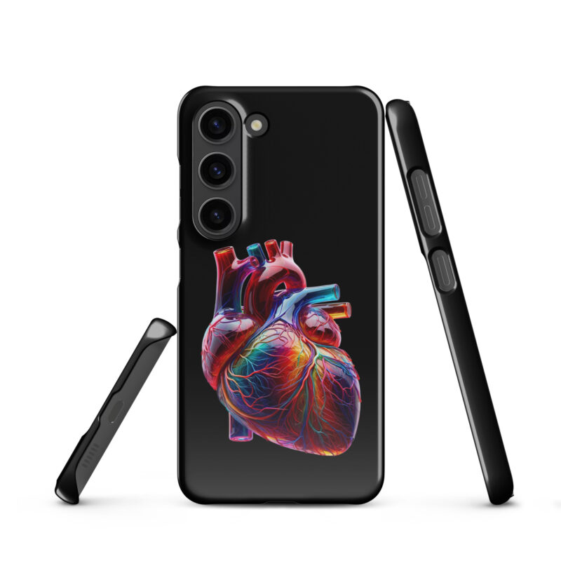 Glas Herz in Farbenpracht Snapcase Samsung®-Hülle – Accessoires – klamottn.de