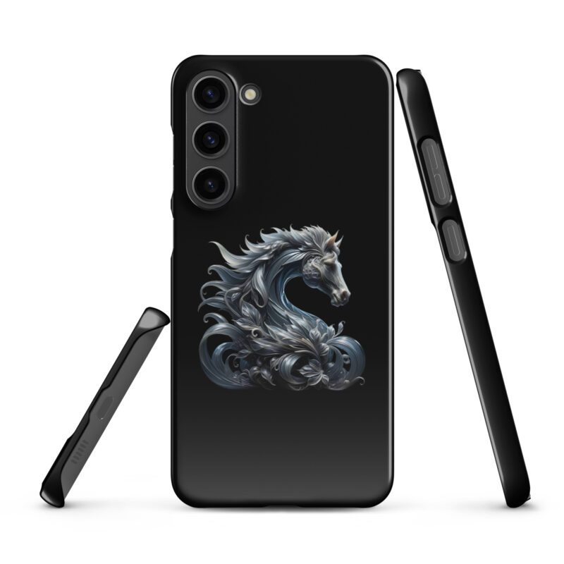 Majestät des silbernen Pferdes Snapcase Samsung®-Hülle – Accessoires – klamottn.de