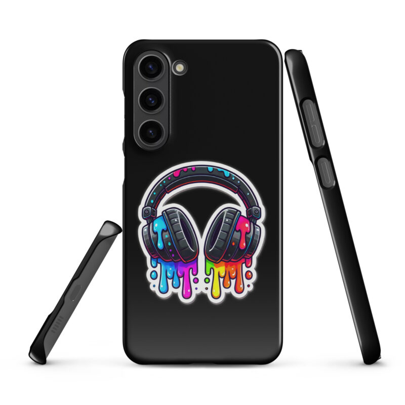 Kopfhörer im Farbrausch Snapcase Samsung®-Hülle – Accessoires – klamottn.de