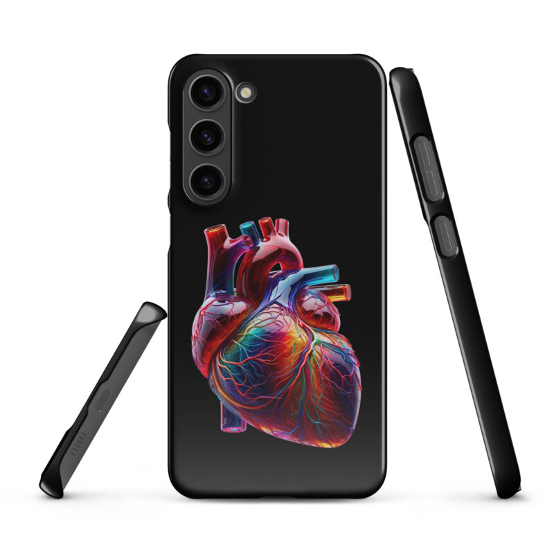 Glas Herz in Farbenpracht Snapcase Samsung®-Hülle – Accessoires – klamottn.de