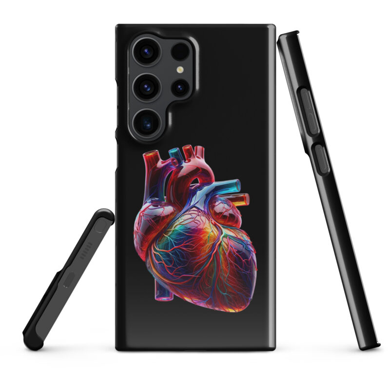 Glas Herz in Farbenpracht Snapcase Samsung®-Hülle – Accessoires – klamottn.de