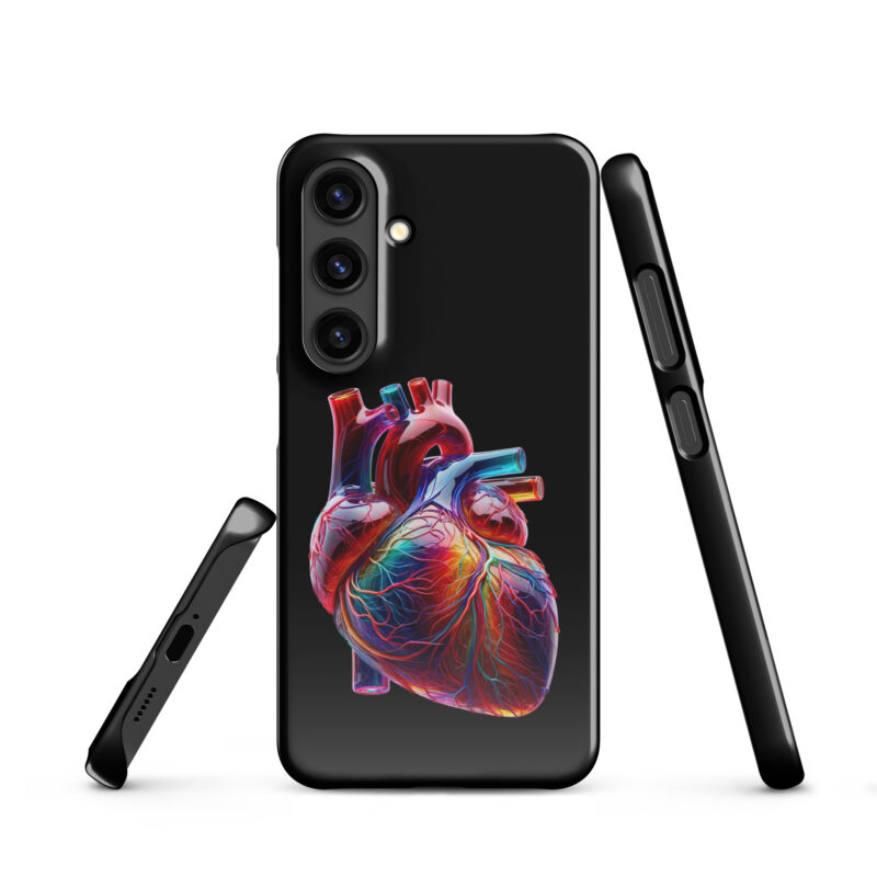 Glas Herz in Farbenpracht Snapcase Samsung®-Hülle – Accessoires – klamottn.de