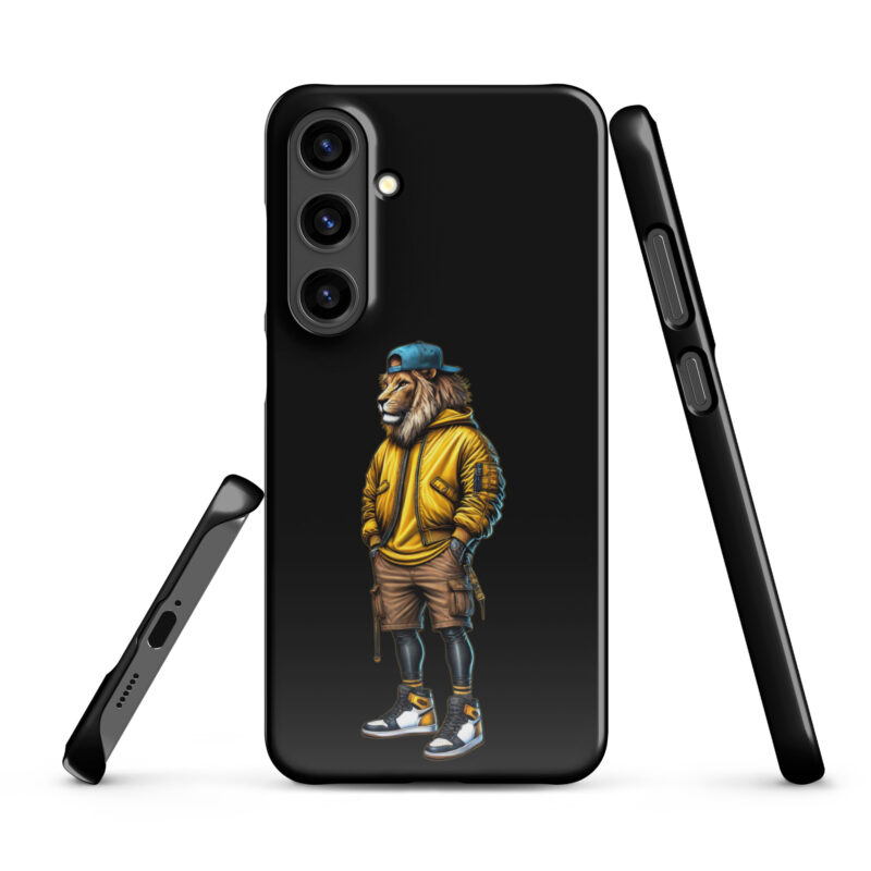 Löwe im Streetwear-Style Snapcase Samsung®-Hülle – Accessoires – klamottn.de