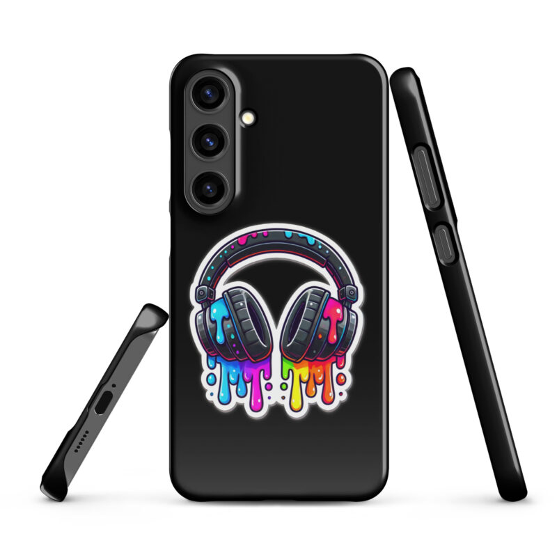 Kopfhörer im Farbrausch Snapcase Samsung®-Hülle – Accessoires – klamottn.de