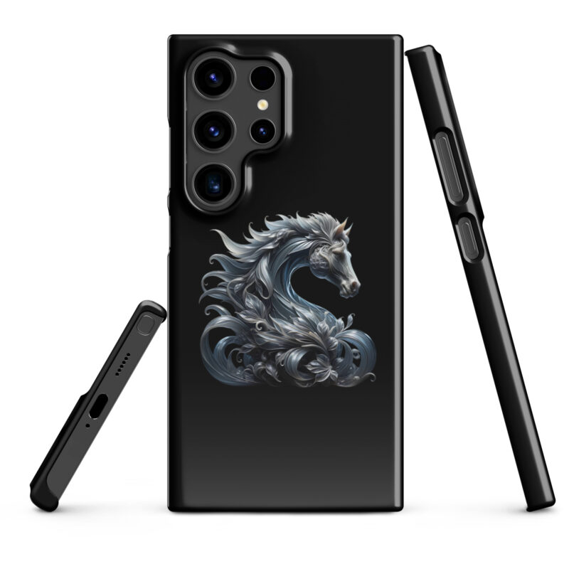 Majestät des silbernen Pferdes Snapcase Samsung®-Hülle – Accessoires – klamottn.de