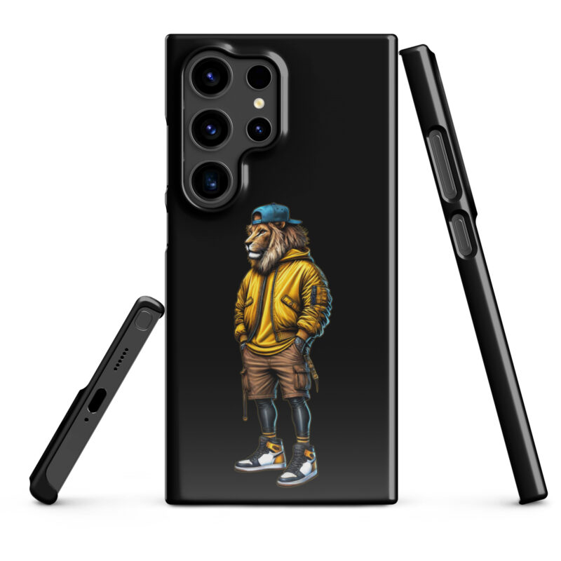 Löwe im Streetwear-Style Snapcase Samsung®-Hülle – Accessoires – klamottn.de