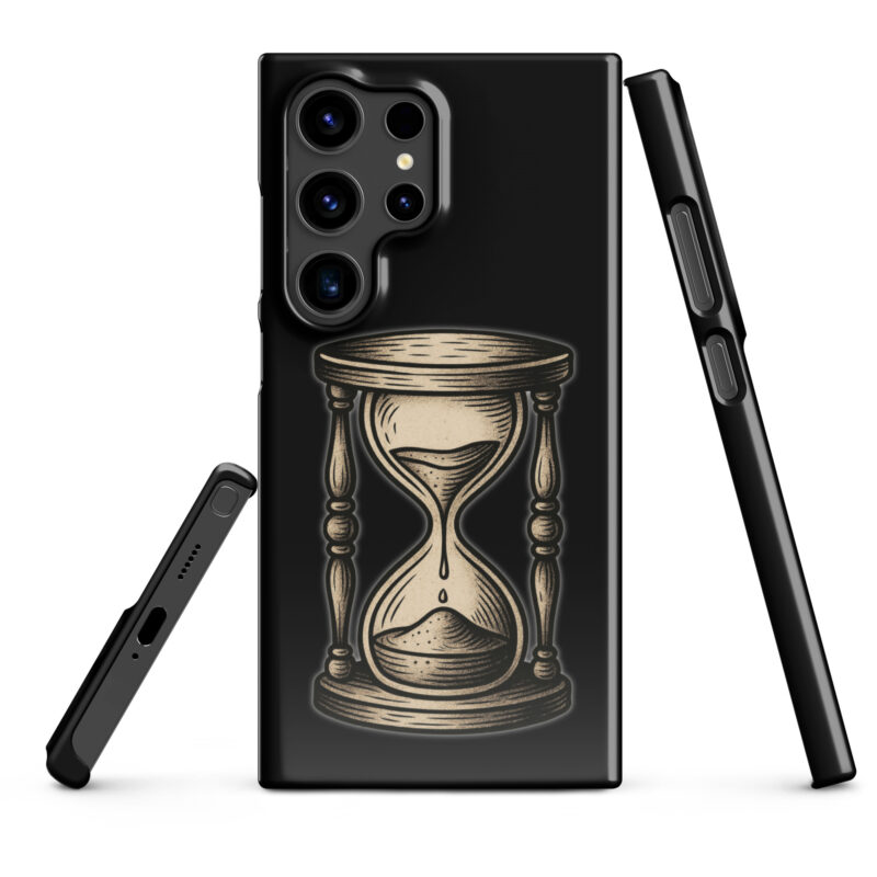 Zeit vergeht Sanduhr Snapcase Samsung®-Hülle – Accessoires – klamottn.de