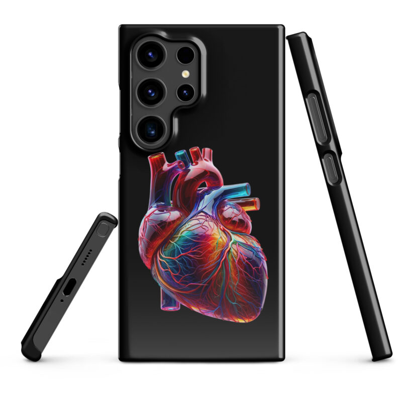 Glas Herz in Farbenpracht Snapcase Samsung®-Hülle – Accessoires – klamottn.de