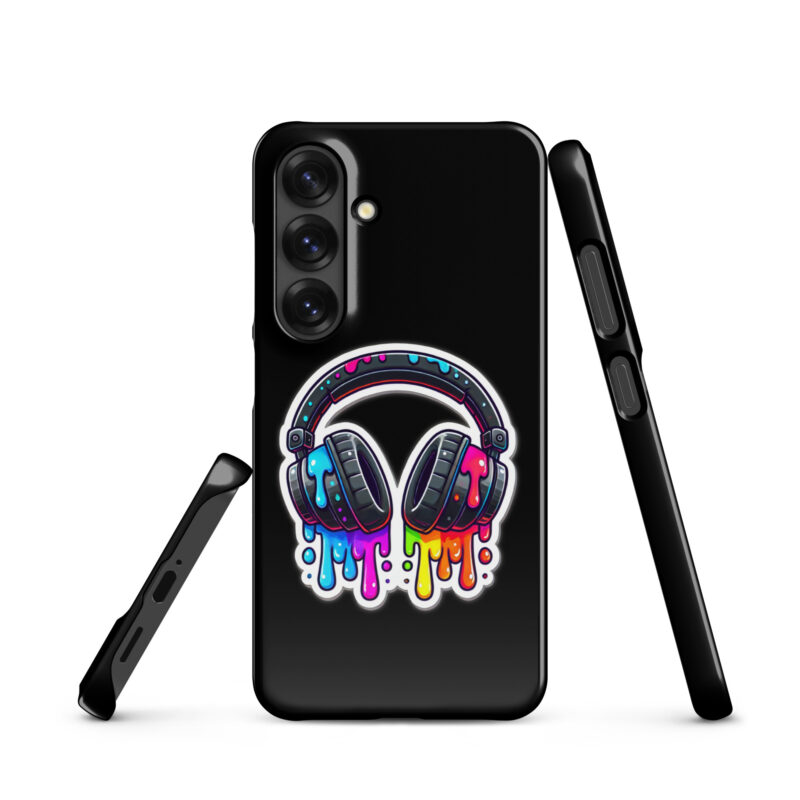 Kopfhörer im Farbrausch Snapcase Samsung®-Hülle – Accessoires – klamottn.de