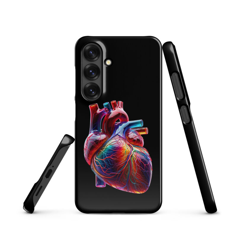 Glas Herz in Farbenpracht Snapcase Samsung®-Hülle – Accessoires – klamottn.de