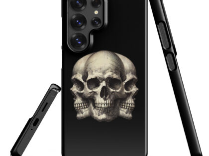Dreifacher Totenschädel Snapcase Samsung®-Hülle – Accessoires – klamottn.de Dreifacher Totenschädel Snapcase Samsung®-Hülle – Accessoires – klamottn.de