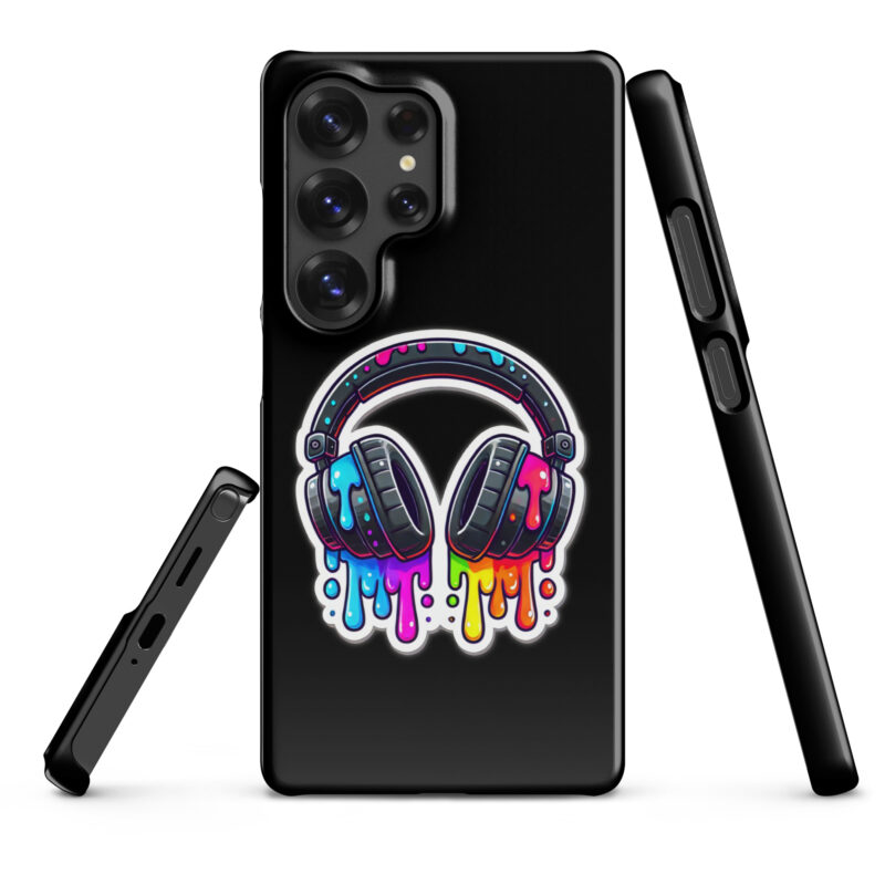 Kopfhörer im Farbrausch Snapcase Samsung®-Hülle – Accessoires – klamottn.de