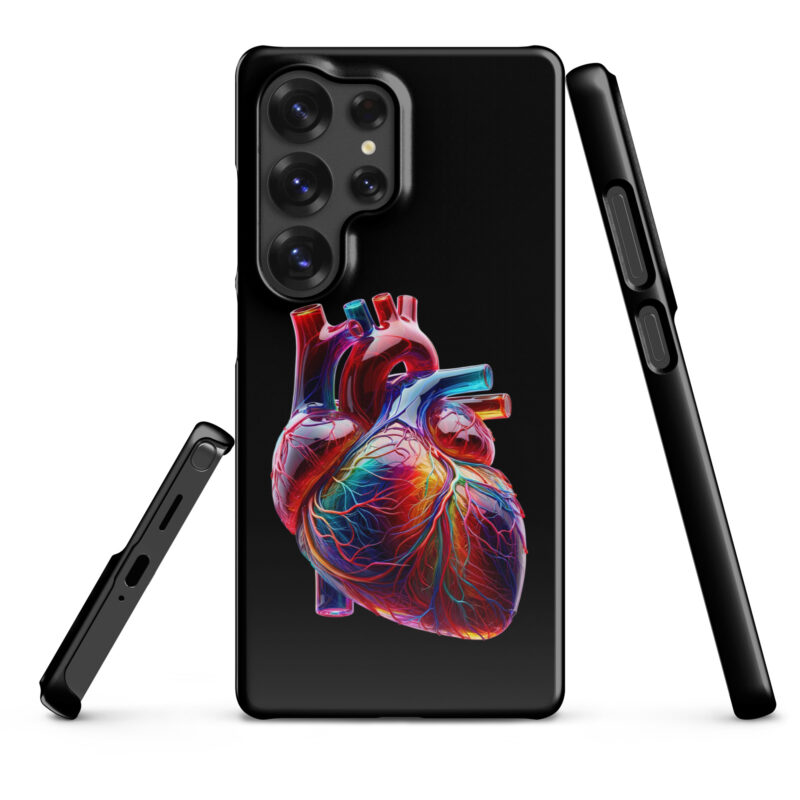 Glas Herz in Farbenpracht Snapcase Samsung®-Hülle – Accessoires – klamottn.de