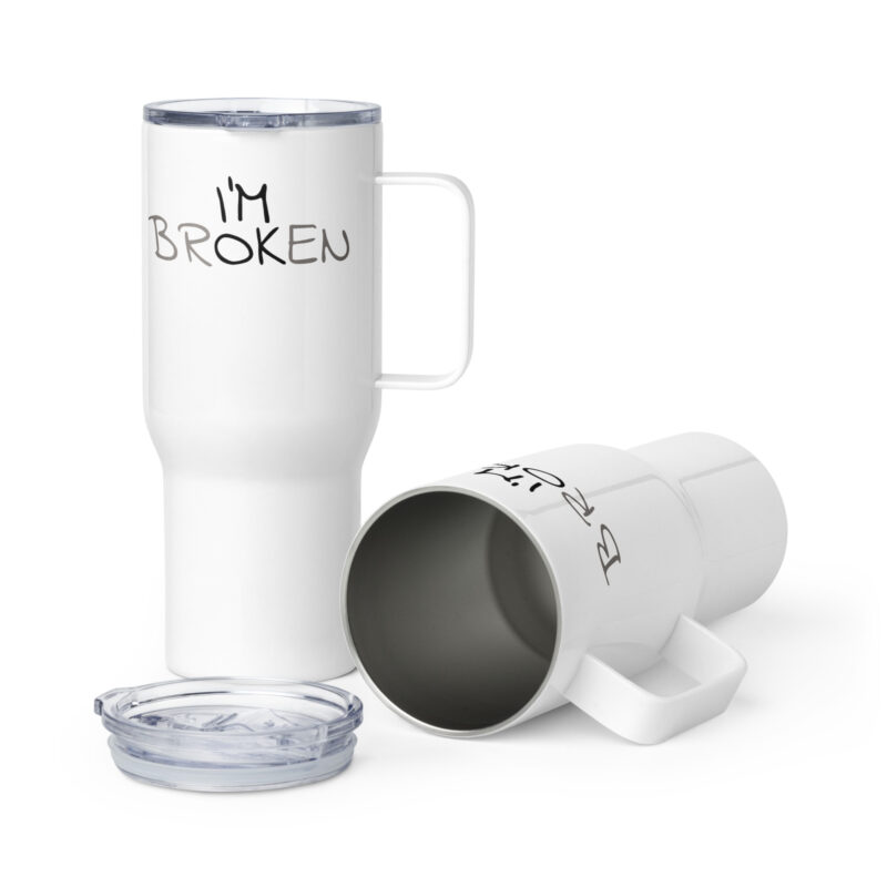 I'm Ok - I'm Broken Thermobecher – Accessoires – klamottn.de