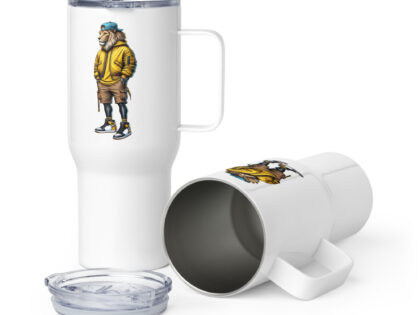 Löwe im Streetwear-Style Thermobecher – Accessoires – klamottn.de
