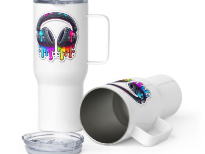 Kopfhörer im Farbrausch Thermobecher – Accessoires – klamottn.de Kopfhörer im Farbrausch Thermobecher – Accessoires – klamottn.de