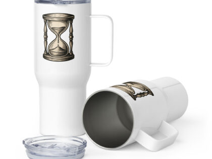 Zeit vergeht Sanduhr Thermobecher – Accessoires – klamottn.de