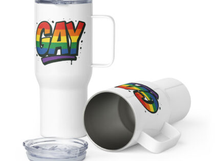Gay Graffiti Pride Thermobecher – Accessoires – klamottn.de