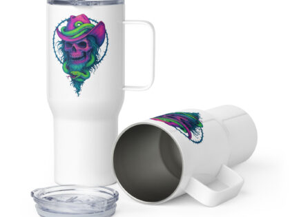 Schädelcowboy mit Schlange Thermobecher – Accessoires – klamottn.de Schädelcowboy mit Schlange Thermobecher – Accessoires – klamottn.de