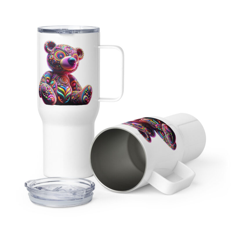 Psychedelic Bär Thermobecher – Accessoires – klamottn.de