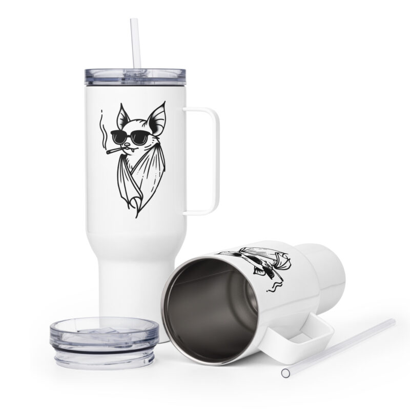 Fledermaus-Vampir Thermobecher – Accessoires – klamottn.de