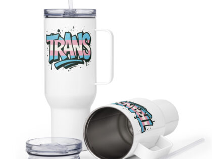 Trans Pride Graffiti Thermobecher – Accessoires – klamottn.de Trans Pride Graffiti Thermobecher – Accessoires – klamottn.de