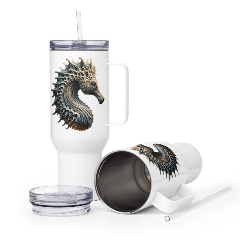 Mystisches Seepferdchen Thermobecher – Accessoires – klamottn.de