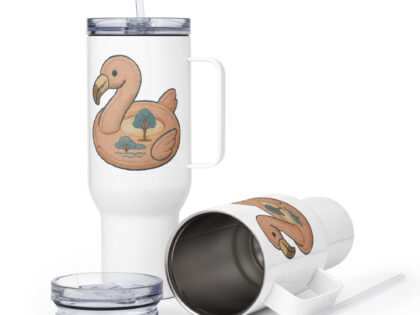 Flamingo Oase Thermobecher – Accessoires – klamottn.de Flamingo Oase Thermobecher – Accessoires – klamottn.de