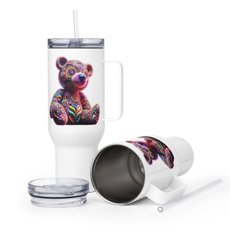 Psychedelic Bär Thermobecher – Accessoires – klamottn.de