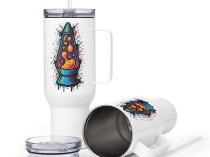 Psychedelische Lavalampen Vibes Thermobecher – Accessoires – klamottn.de Psychedelische Lavalampen Vibes Thermobecher – Accessoires – klamottn.de
