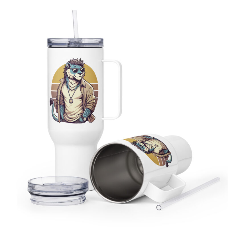 Retro-Leo im Streetstyle Thermobecher – Accessoires – klamottn.de