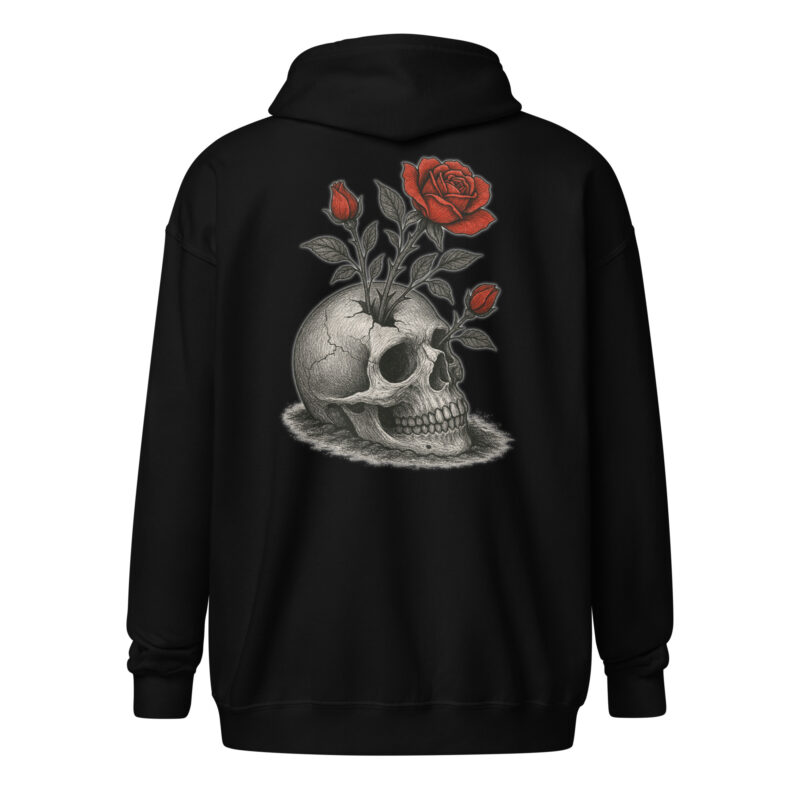 Rosen aus der Dunkelheit Unisex Heavy-Blend Zip Hoodie – Jacken – klamottn.de
