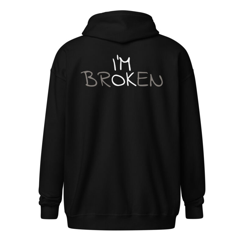 I'm Ok - I'm Broken Unisex Heavy-Blend Zip Hoodie – Jacken – klamottn.de