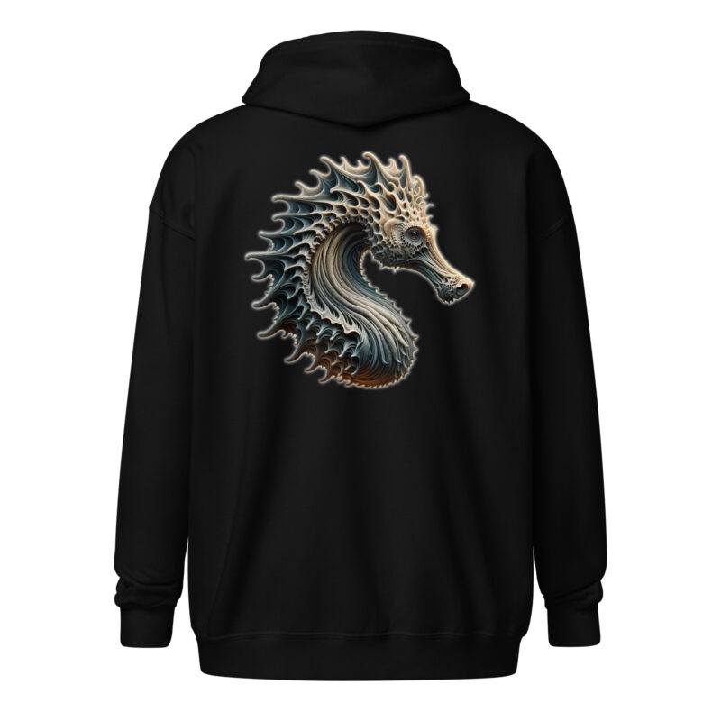 Mystisches Seepferdchen Unisex Heavy-Blend Zip Hoodie – Zip Hoodies – klamottn.de