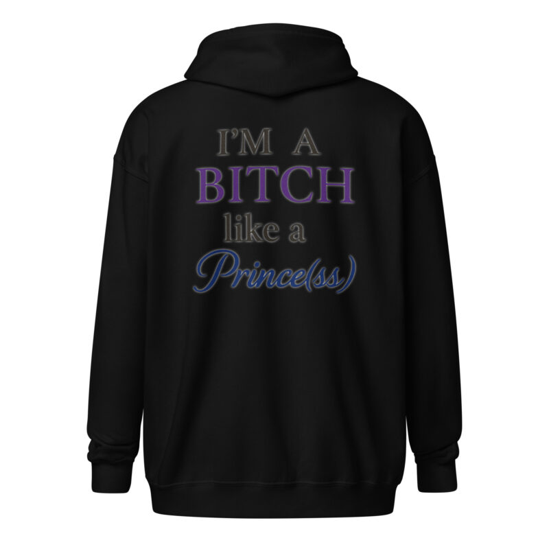 I'm a Bitch like a Prince(ss) Unisex Heavy-Blend Zip Hoodie – Zip Hoodies – klamottn.de