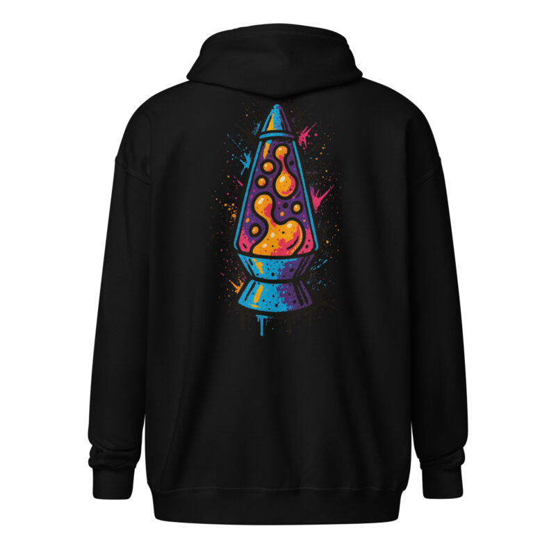 Psychedelische Lavalampen Vibes Unisex Heavy-Blend Zip Hoodie – Zip Hoodies – klamottn.de