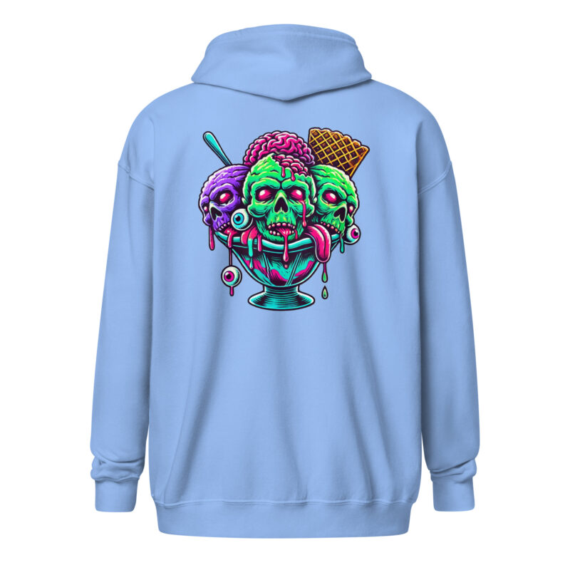 Zombie-Sundae Unisex Heavy-Blend Zip Hoodie – Jacken – klamottn.de