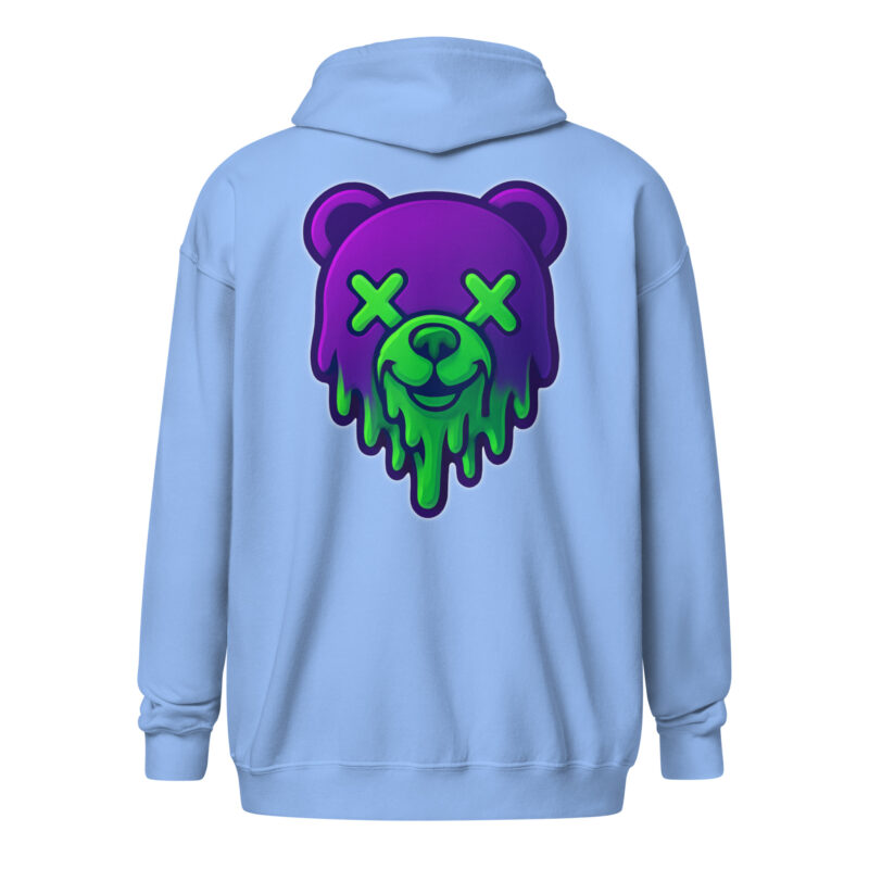 Toxic Bear Vibes Unisex Heavy-Blend Zip Hoodie – Jacken – klamottn.de