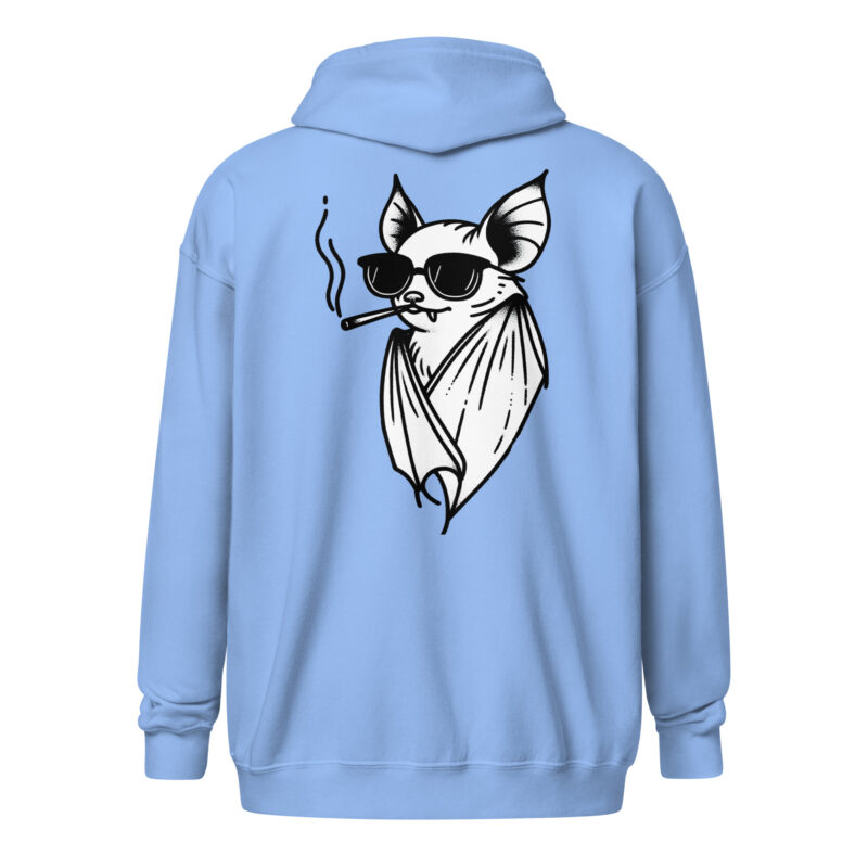 Fledermaus-Vampir Unisex Heavy-Blend Zip Hoodie – Jacken – klamottn.de