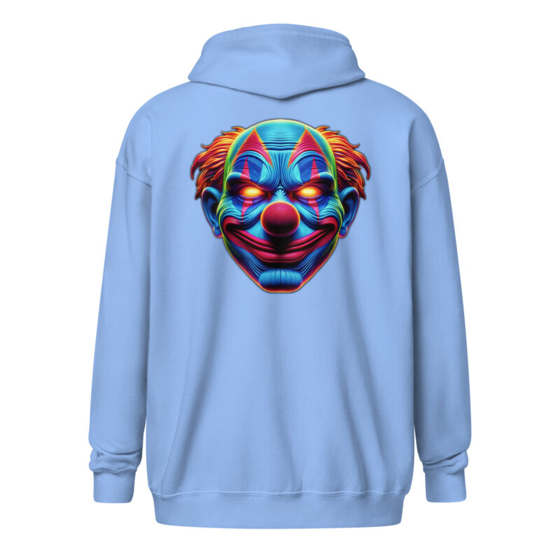 Albtraum Clown Unisex Heavy-Blend Zip Hoodie – Zip Hoodies – klamottn.de