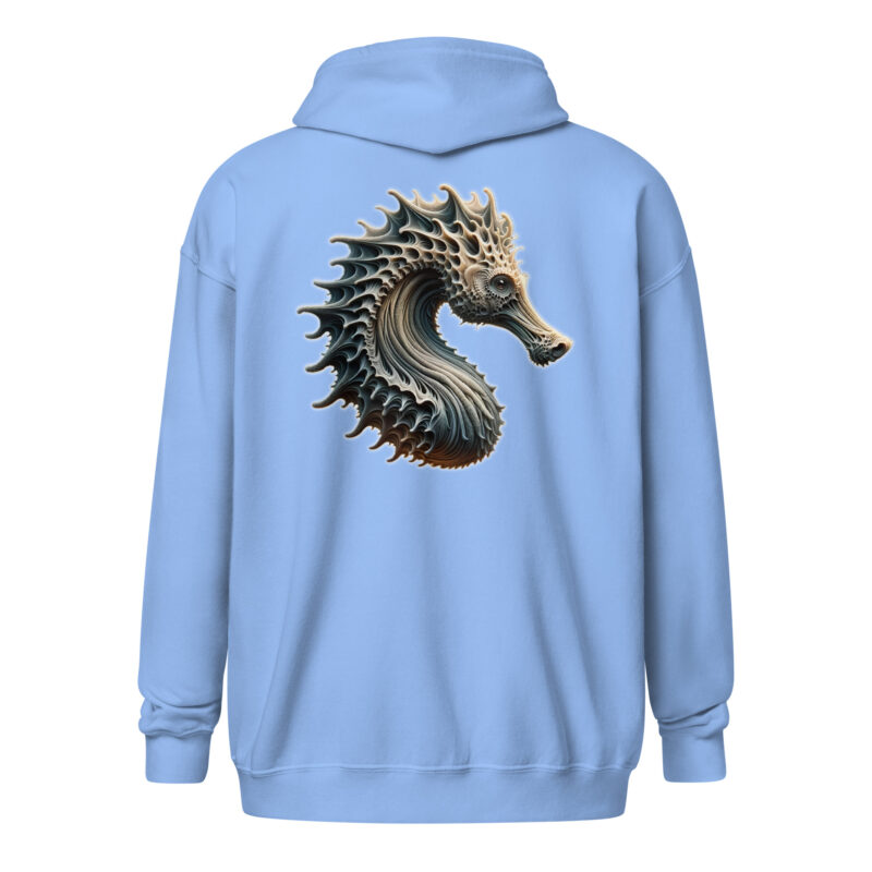 Mystisches Seepferdchen Unisex Heavy-Blend Zip Hoodie – Zip Hoodies – klamottn.de