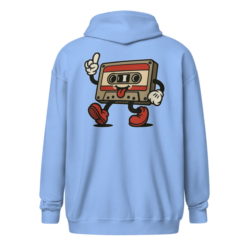 Retro Kassette Unisex Heavy-Blend Zip Hoodie – Zip Hoodies – klamottn.de