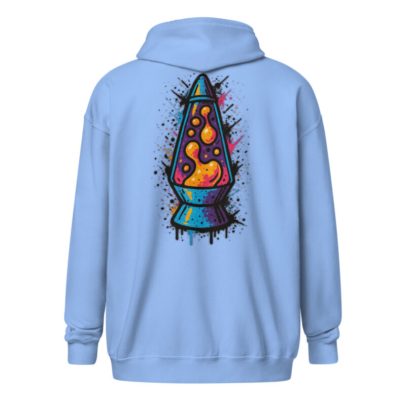 Psychedelische Lavalampen Vibes Unisex Heavy-Blend Zip Hoodie – Zip Hoodies – klamottn.de
