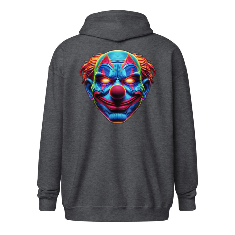 Albtraum Clown Unisex Heavy-Blend Zip Hoodie – Zip Hoodies – klamottn.de