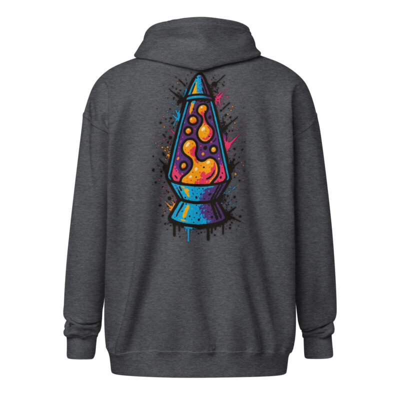 Psychedelische Lavalampen Vibes Unisex Heavy-Blend Zip Hoodie – Zip Hoodies – klamottn.de