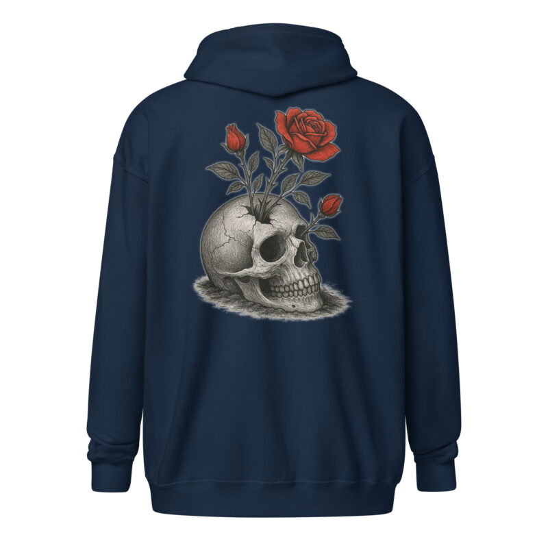 Rosen aus der Dunkelheit Unisex Heavy-Blend Zip Hoodie – Jacken – klamottn.de