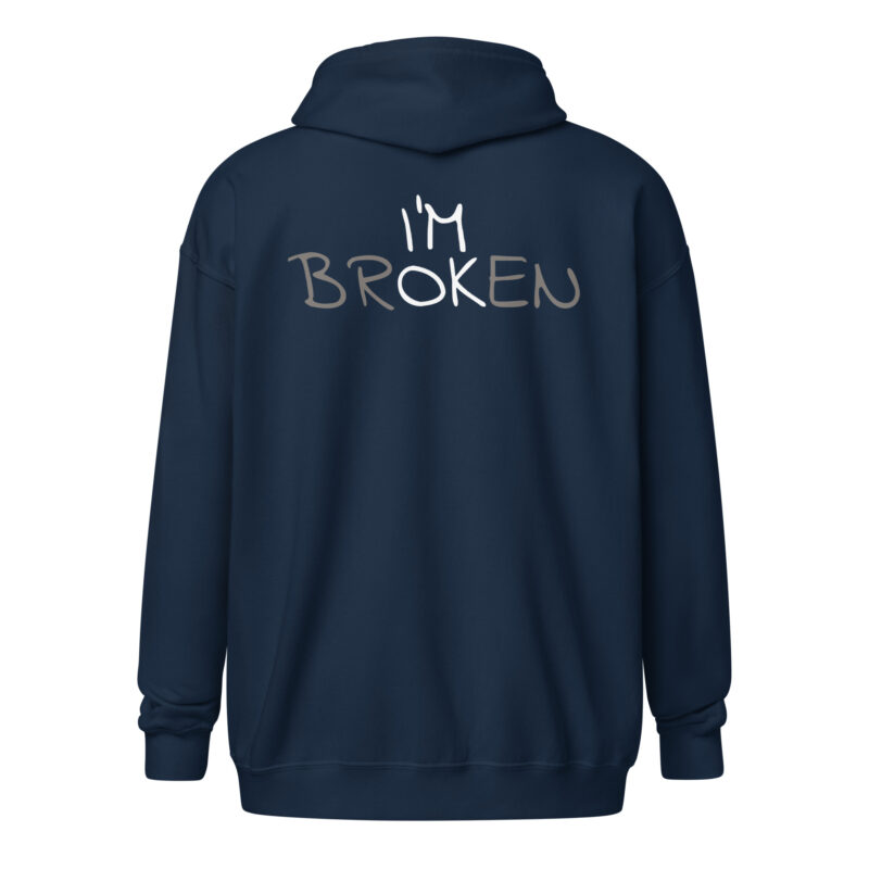 I'm Ok - I'm Broken Unisex Heavy-Blend Zip Hoodie – Jacken – klamottn.de